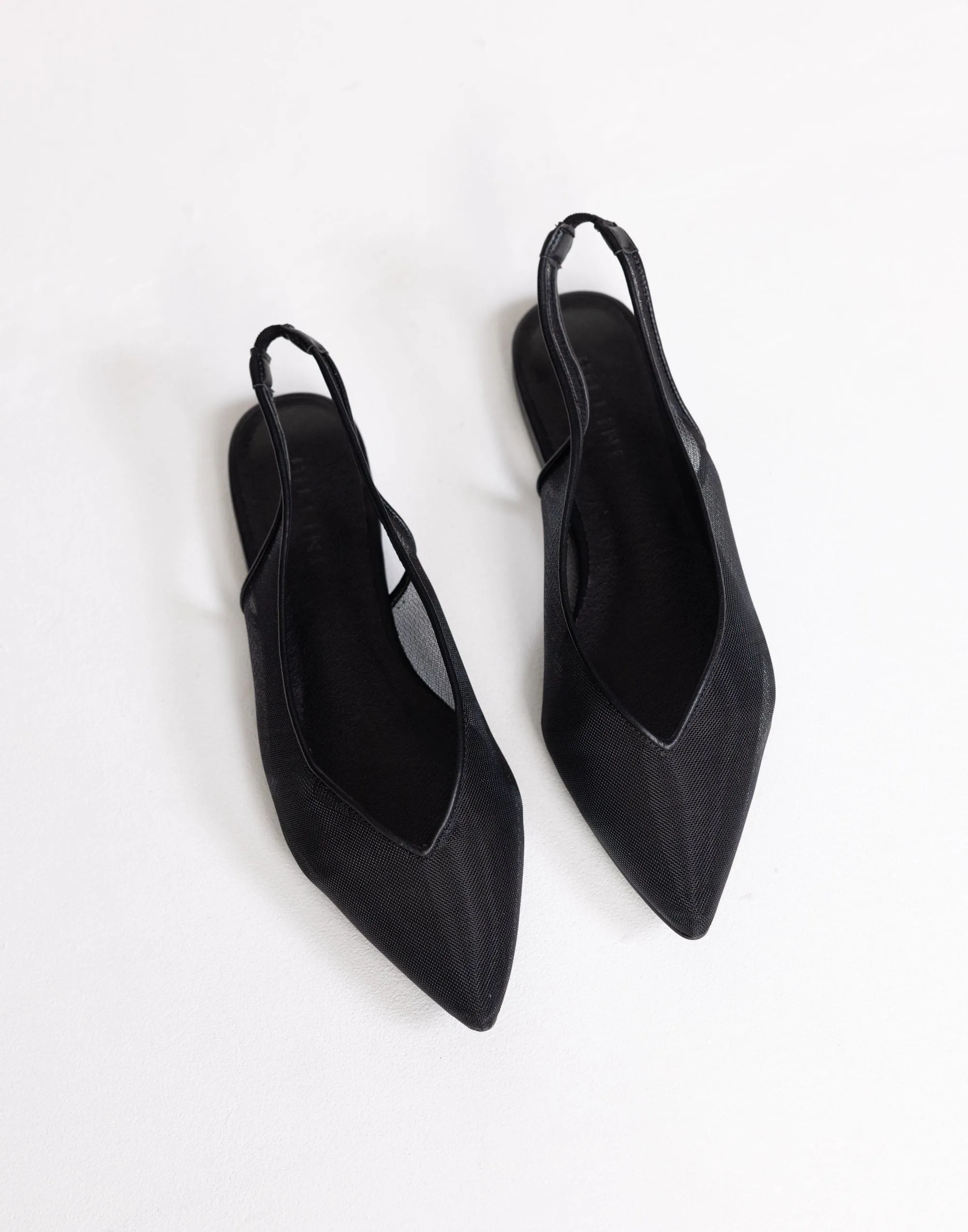 Margot Flats (Black Mesh) - By Billini