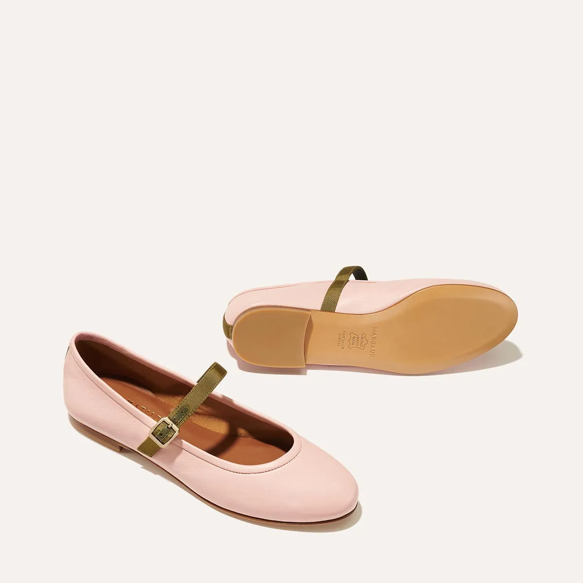 Matilda Goad x Margaux: The Demi Jane - Pale Pink Nappa