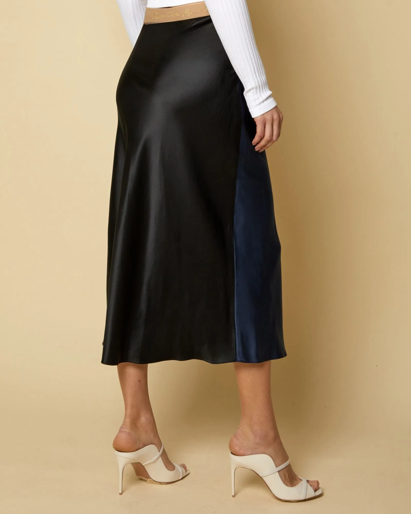 MAXOU NAVY / BLACK SKIRT