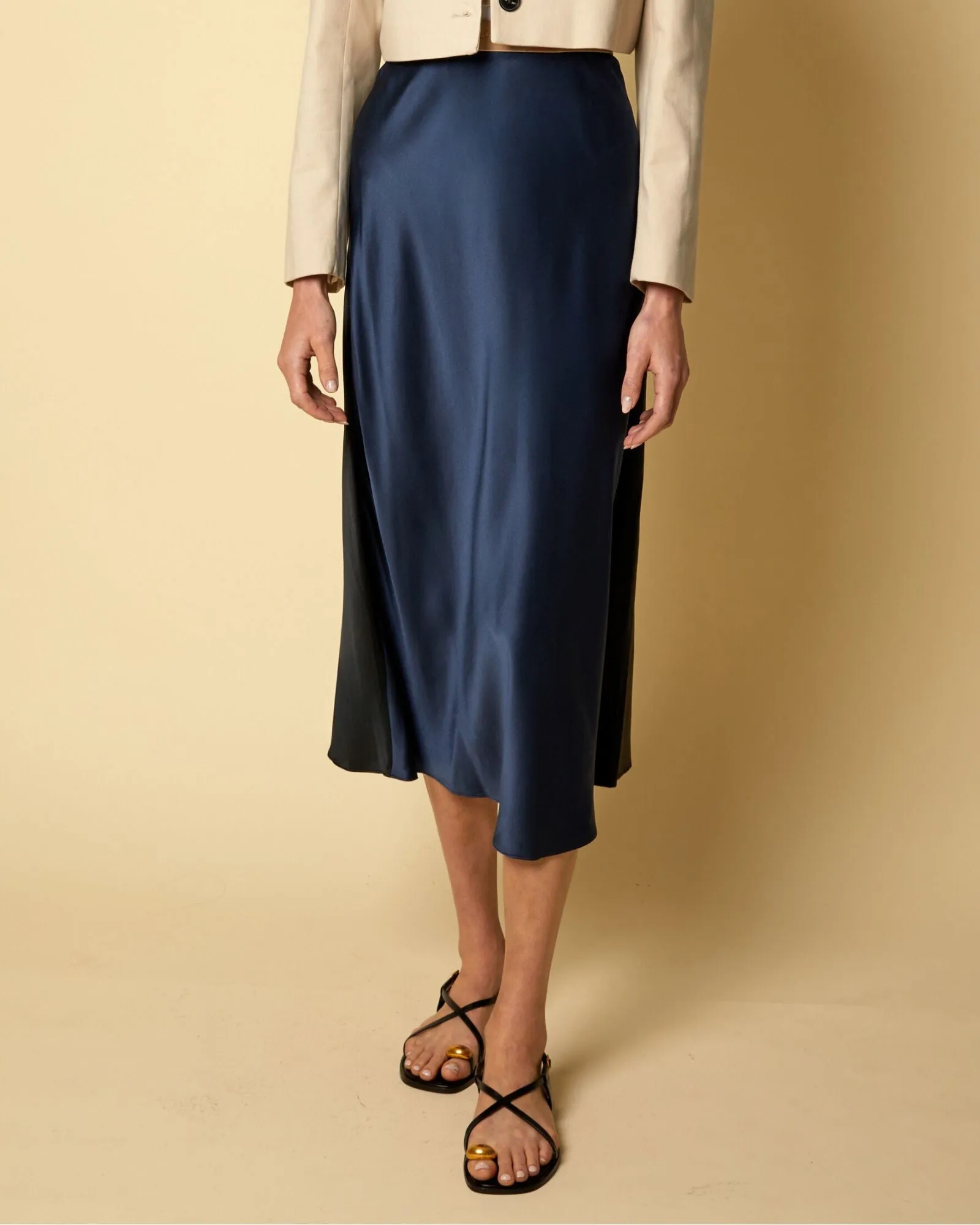 MAXOU NAVY / BLACK SKIRT