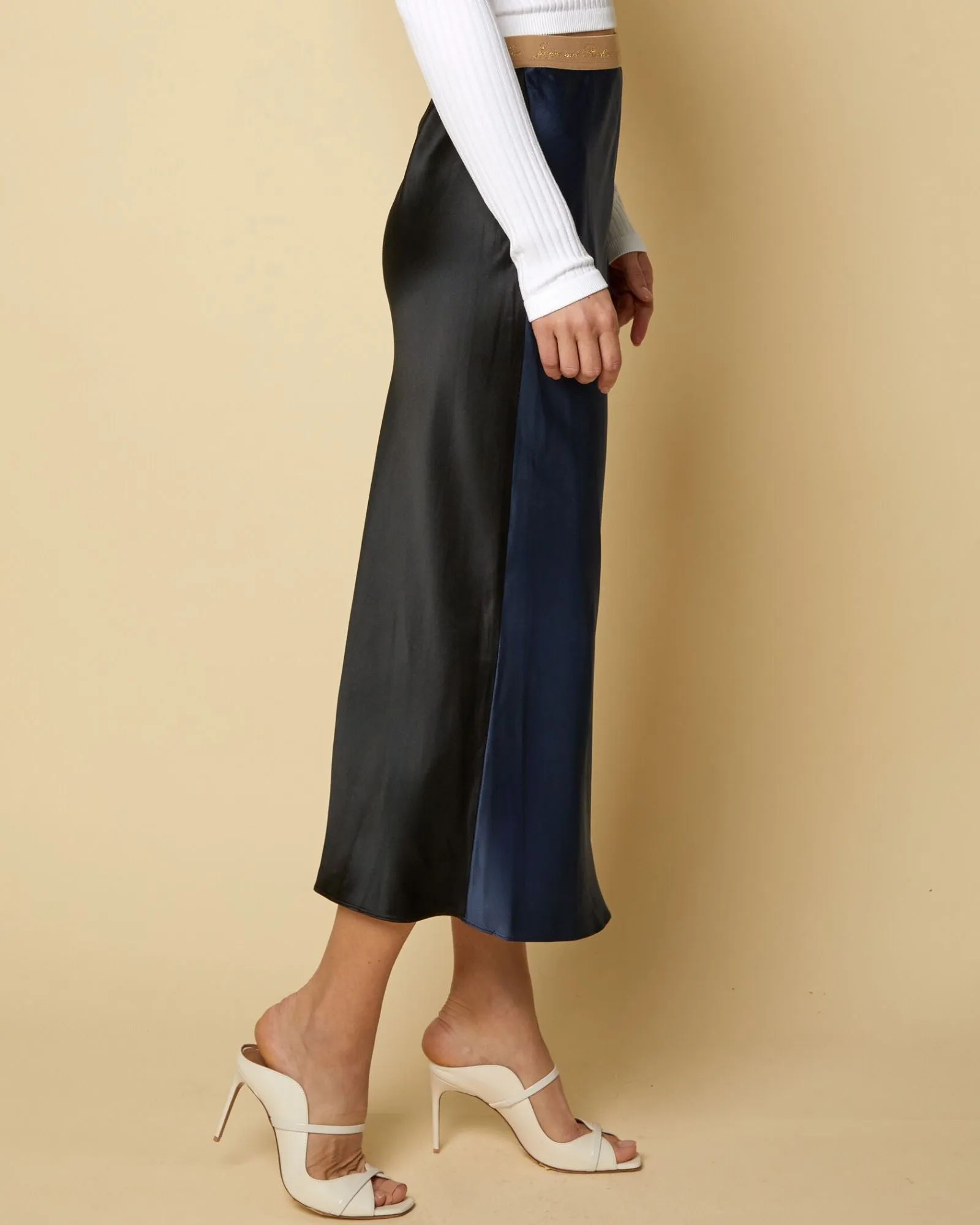 MAXOU NAVY / BLACK SKIRT