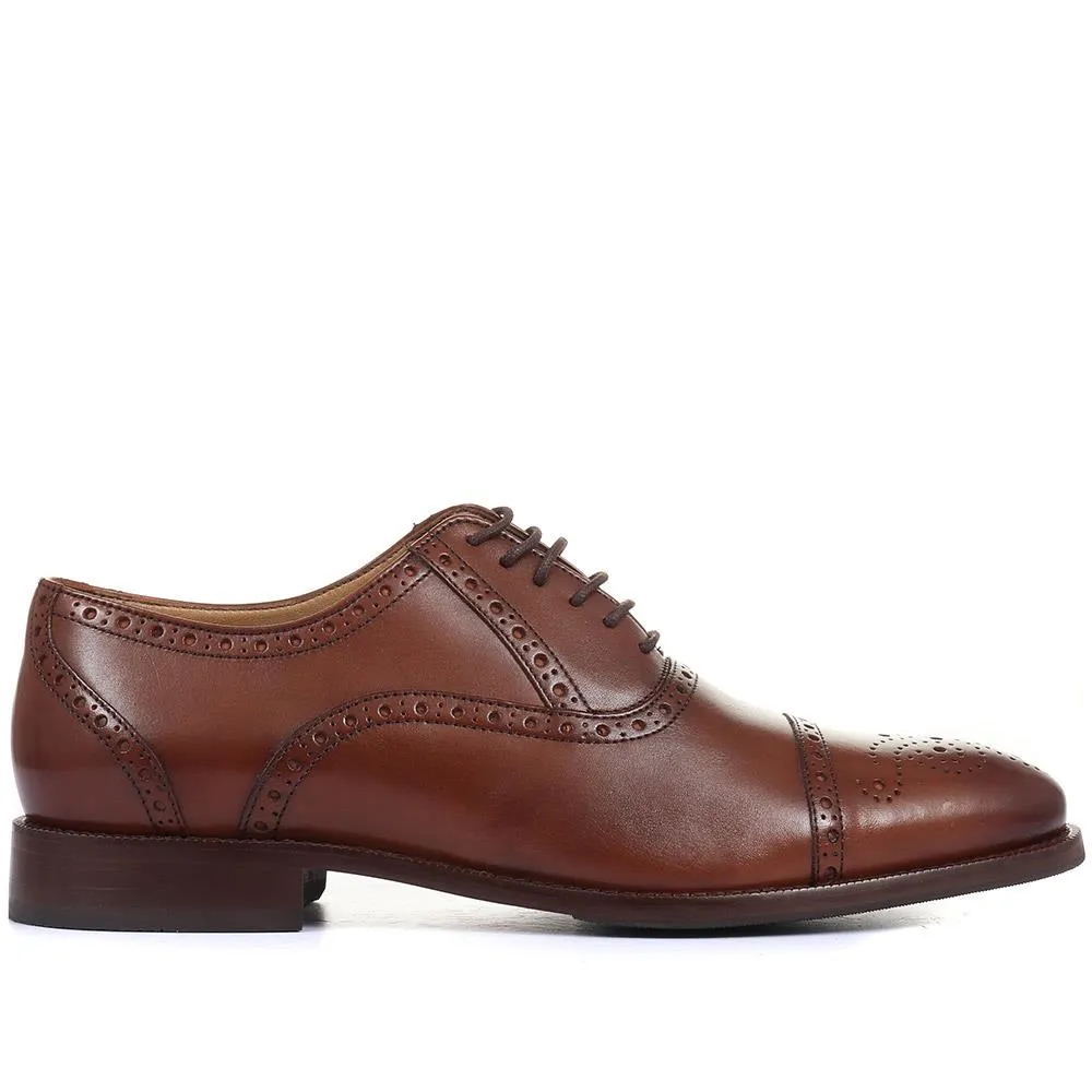 Maynard Leather Oxford Brogues - MAYNARD / 27254364