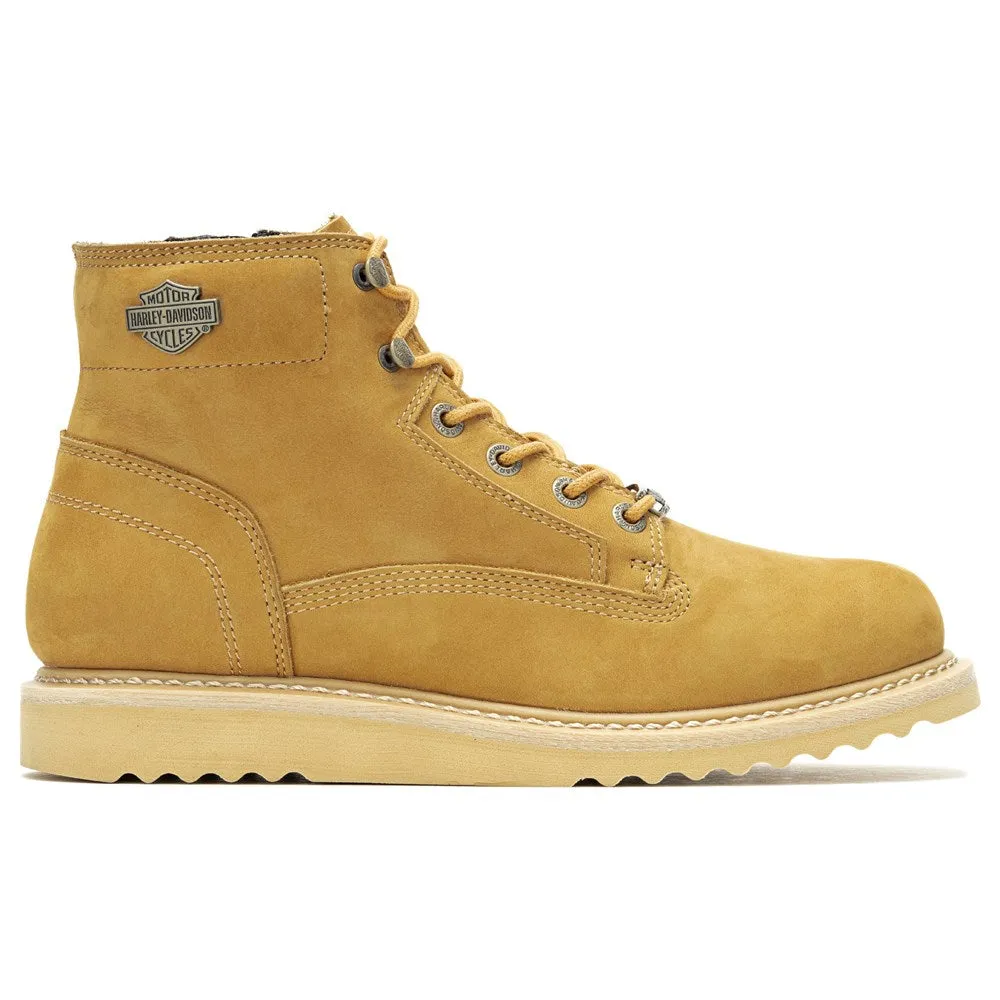 Men's Harley Davidson Biton Boots, wheat color