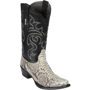 Natural Python Boots