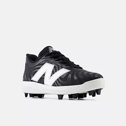 New Balance 4040v7 Youth Molded Cleat - Black