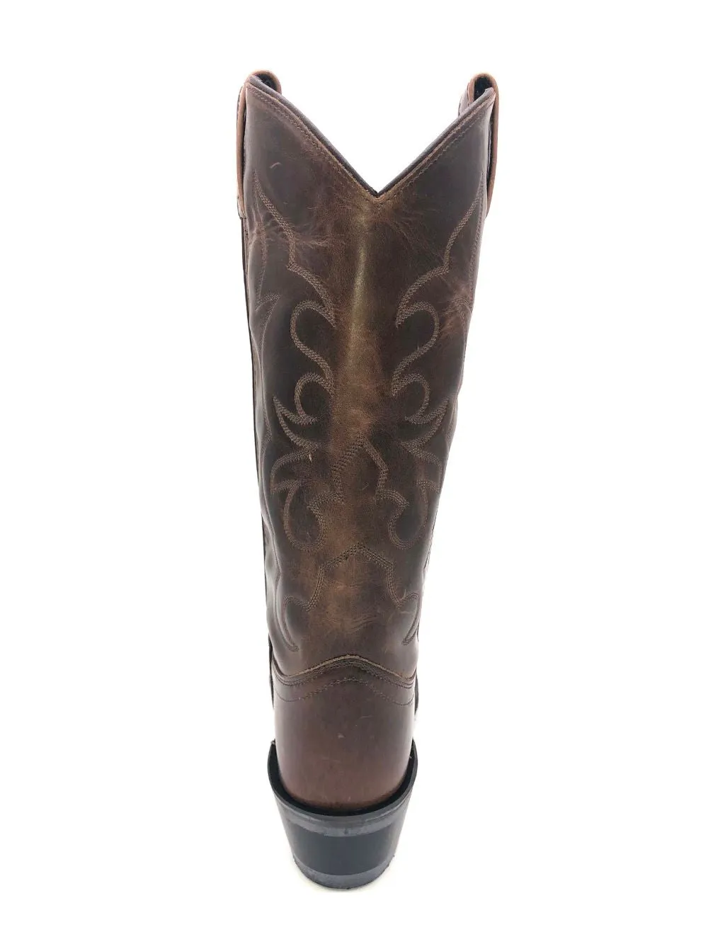 'Old West' Men's 13" Western Narrow Round Toe - Brown