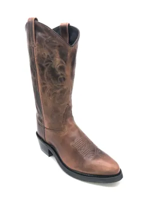 'Old West' Men's 13" Western Narrow Round Toe - Brown