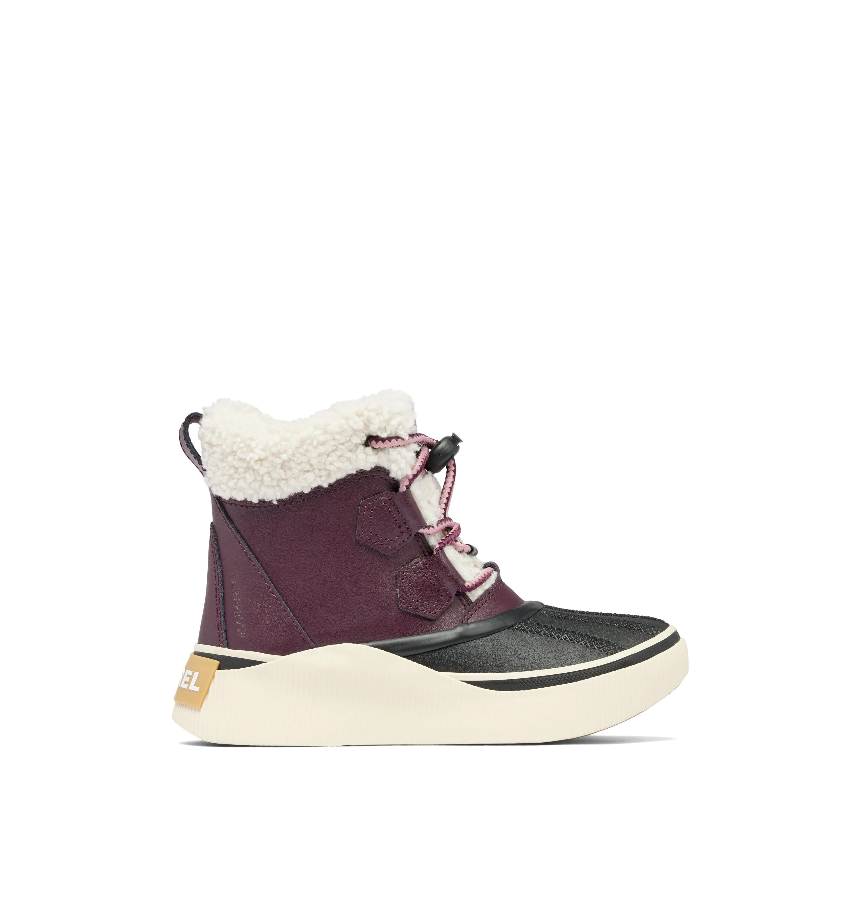 Out 'n About™ IV Chillz Youth Waterproof Boot - Epic Plum, Black