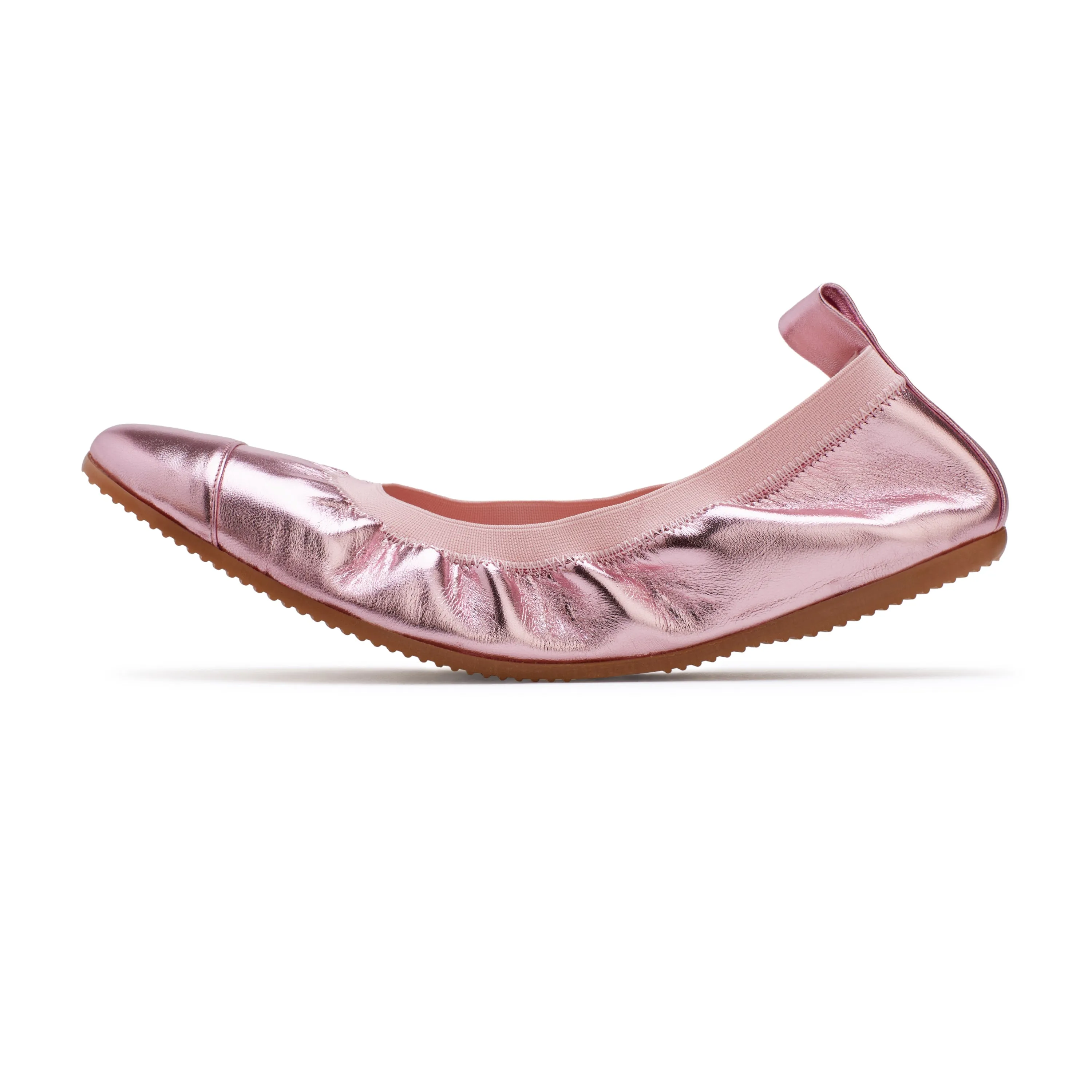 Pina - Metallic Pink Ballet Flat