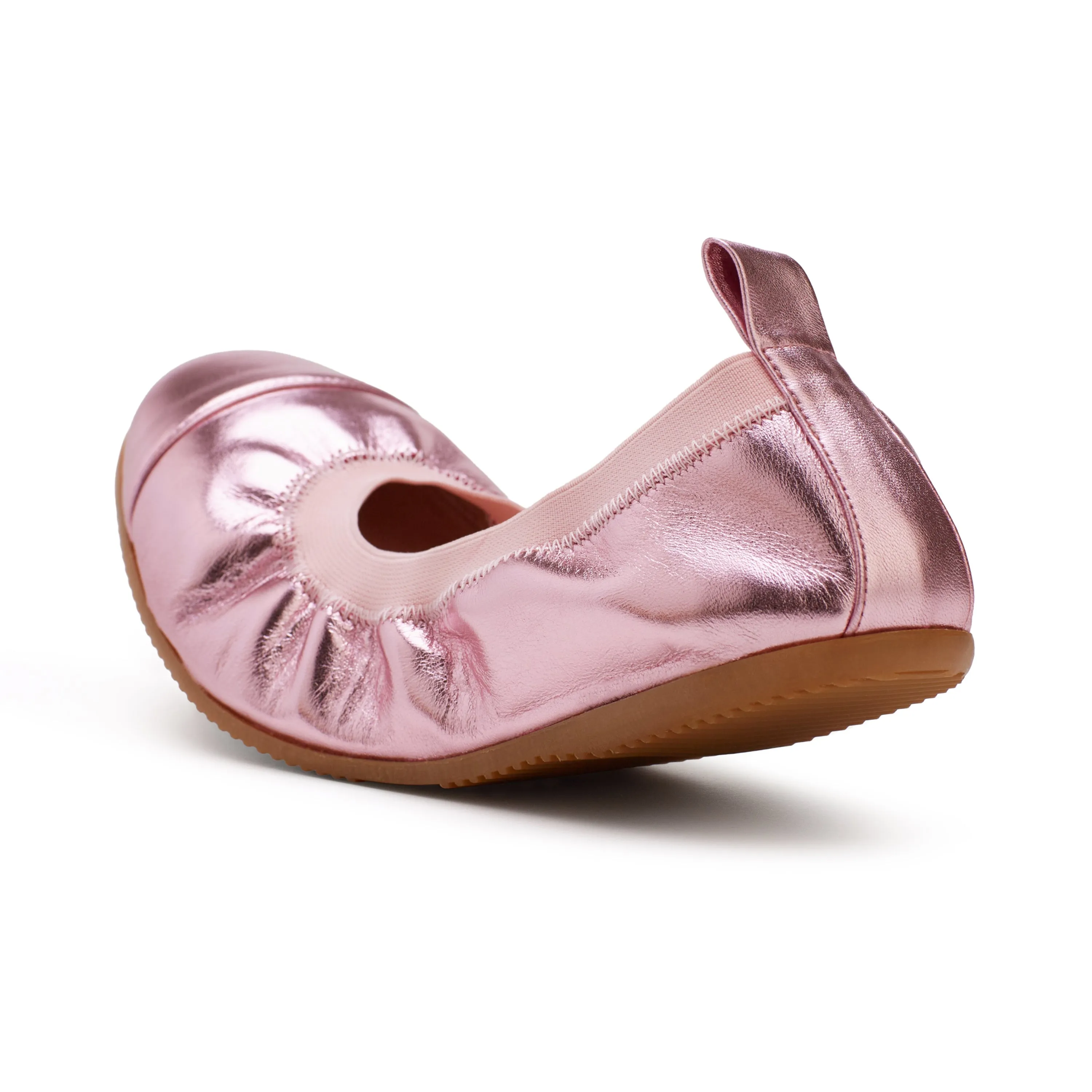 Pina - Metallic Pink Ballet Flat