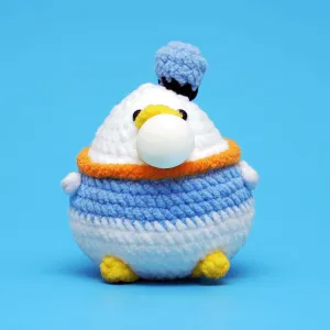 Press Bubble Duck Animal Crochet Kit