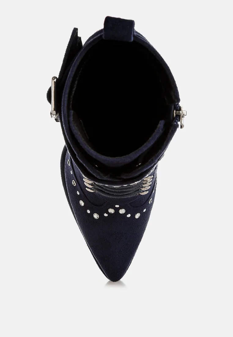 Punk Nomad Harness Detail Lace Up Boots