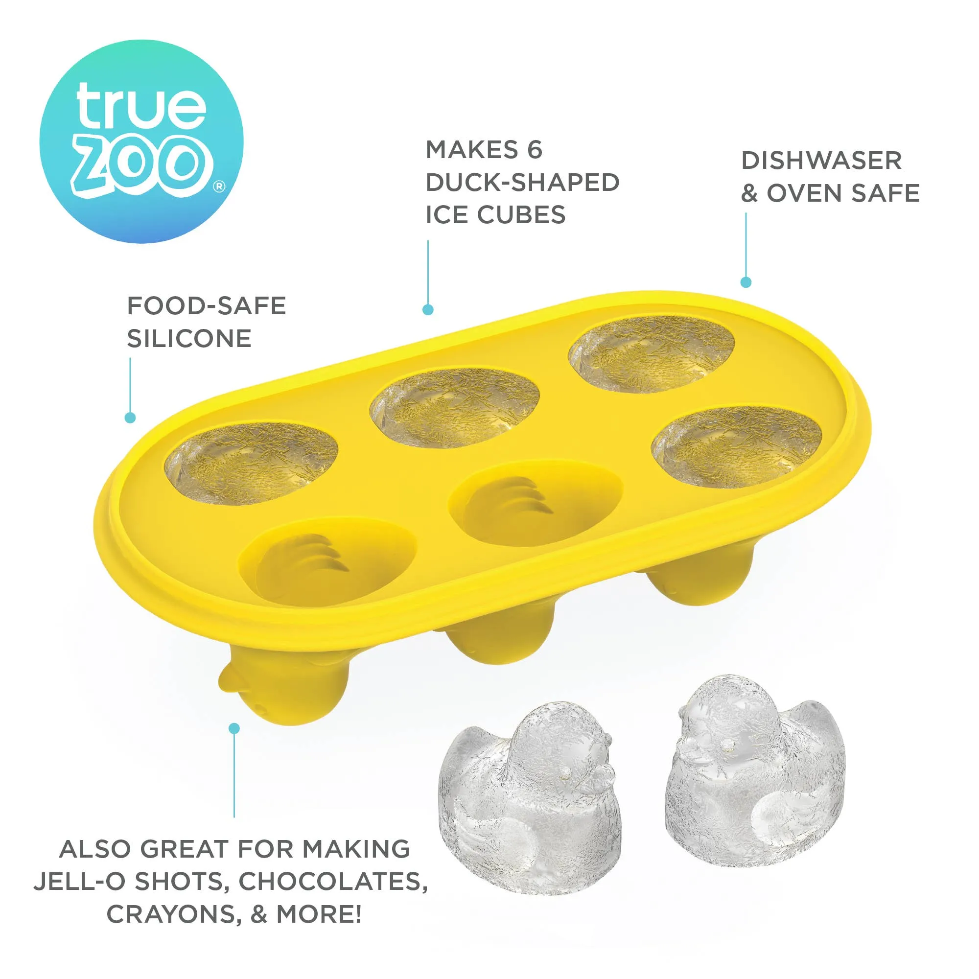 Quack the Ice™ Silicone Ice Cube Tray by TrueZoo