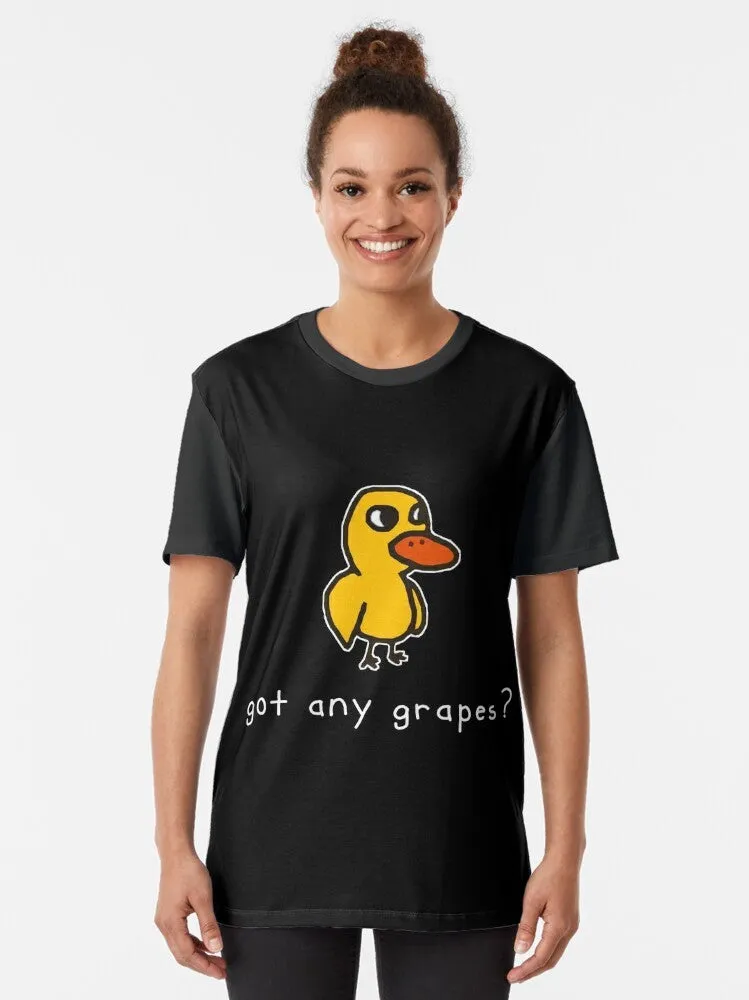 "Got Any Grapes?" Funny Duck Song Graphic T-Shirt