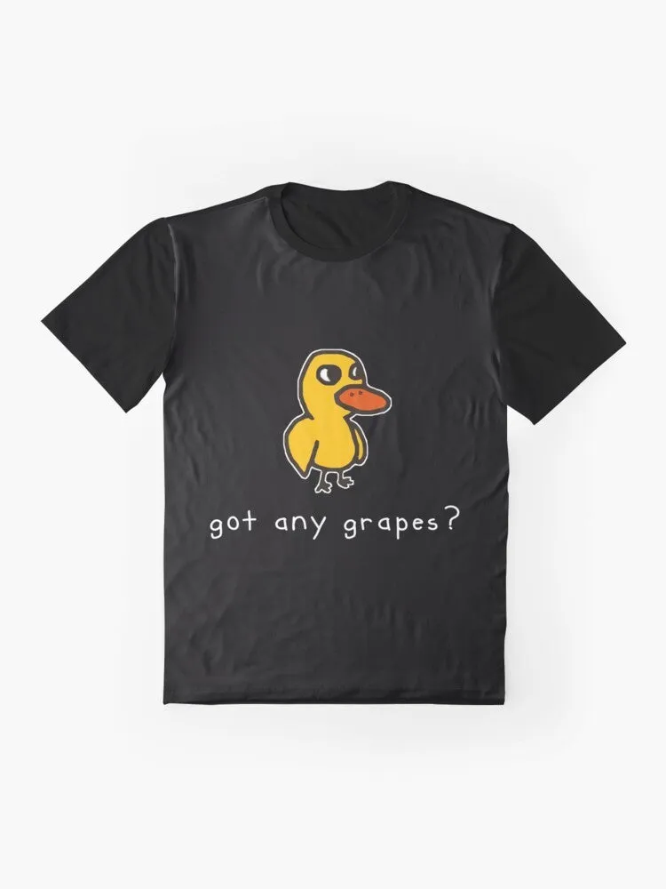 "Got Any Grapes?" Funny Duck Song Graphic T-Shirt