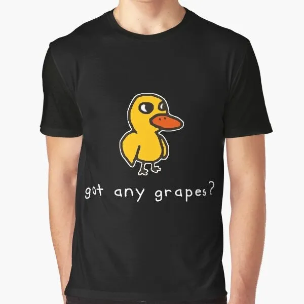 "Got Any Grapes?" Funny Duck Song Graphic T-Shirt