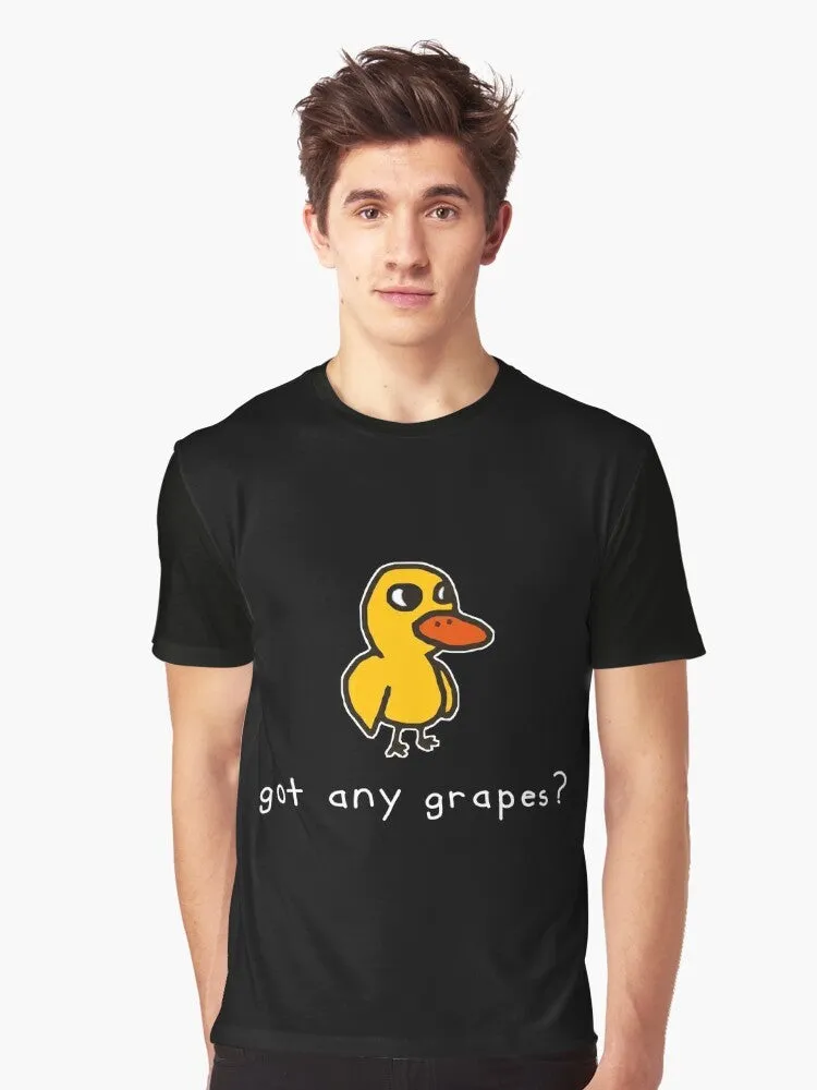 "Got Any Grapes?" Funny Duck Song Graphic T-Shirt