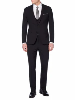 REMUS UOMO® Luca Slim Fit Mix & Match Suit/Black - CORE AW21