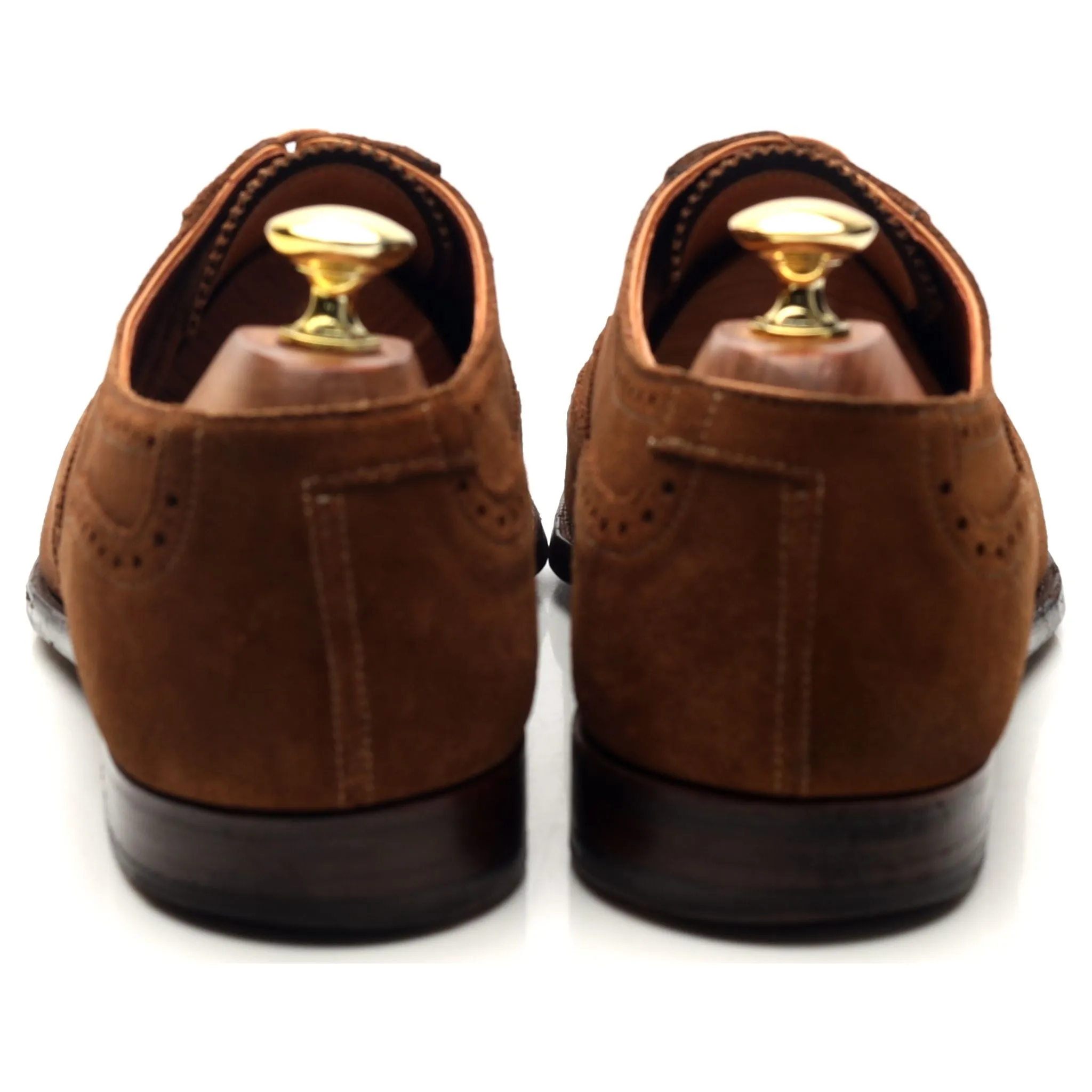 'Reuben' Brown Suede Oxford Brogues UK 8.5 E