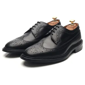 'Richard' Black Leather Country Derby Brogues UK 8.5