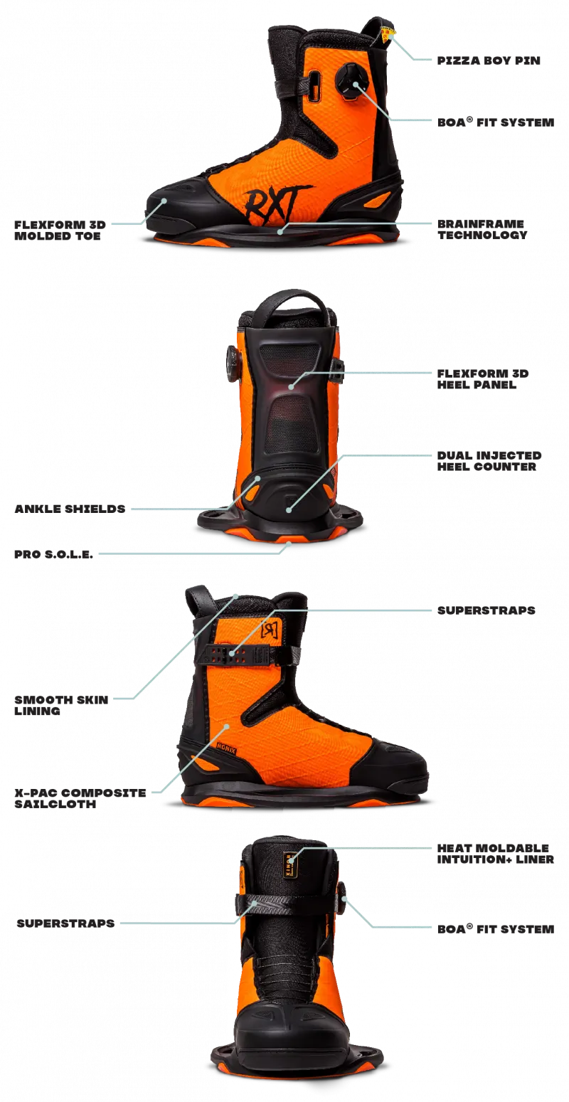 Ronix RXT Boa Intuition Wakeboard Boots | Sale!