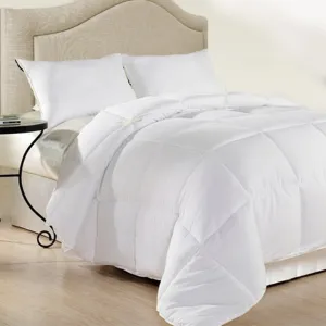 Royal Comfort 500GSM Plush Duck Feather Down Quilt Ultra Warm Soft - All Seasons King White