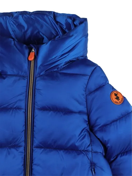 Save The Duck   Hooded nylon puffer jacket 