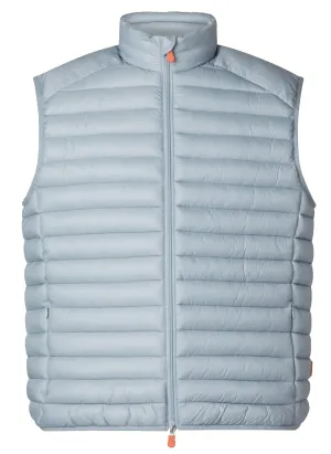 Save the Duck Men&#x27;s Adam Vest Rain Grey | Buy Save the Duck Men&#x27;s Adam Vest Rain Grey here | Outnorth