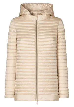 Save the Duck Women&#x27;s Alima Jacket Shore Beige | Buy Save the Duck Women&#x27;s Alima Jacket Shore Beige here | Outnorth