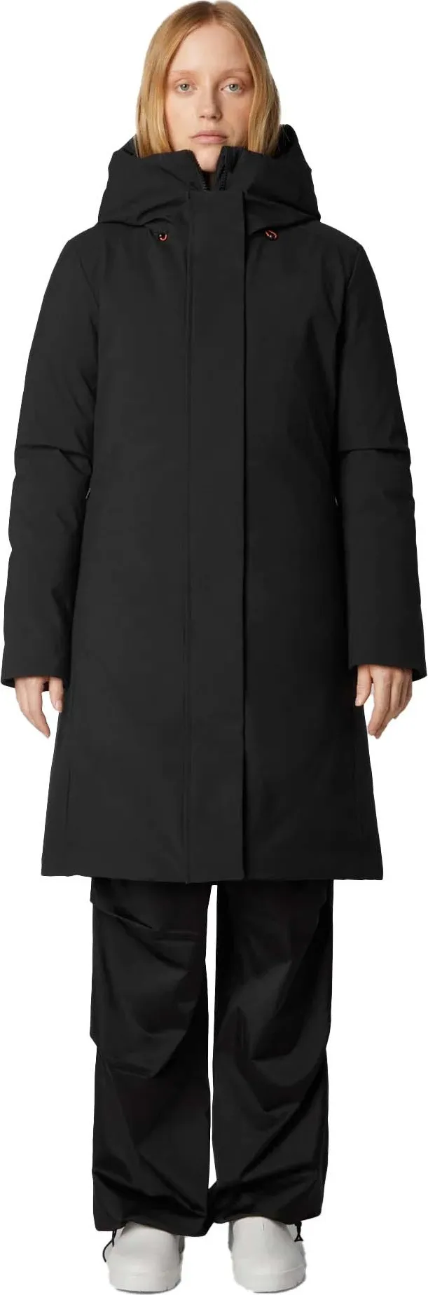 Save the Duck Women&#x27;s Long Hooded Parka Sienna Black | Buy Save the Duck Women&#x27;s Long Hooded Parka Sienna Black here | Outnorth