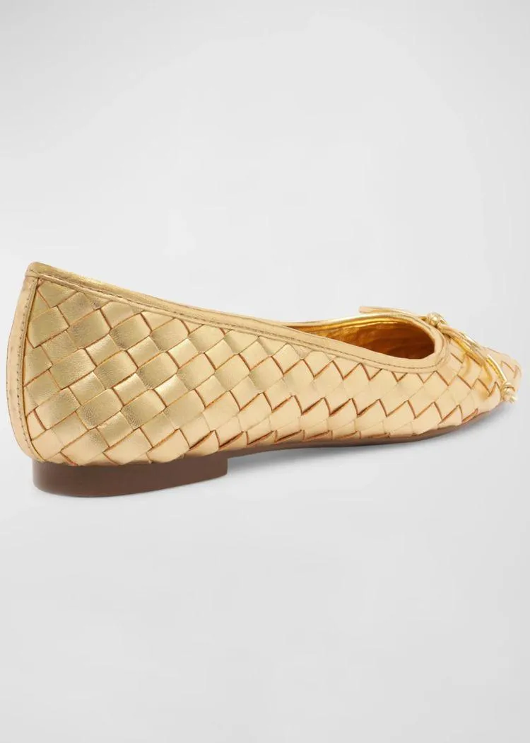 Schutz Arissa Flat - Ouro Claro Orchid ***FINAL SALE***