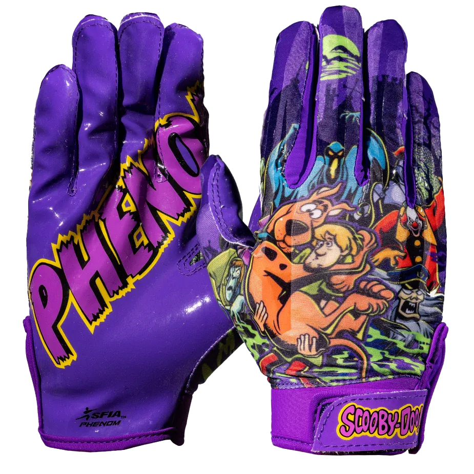 Scooby-Doo 'Unmasked' Football Gloves - VPS1 by Phenom Elite