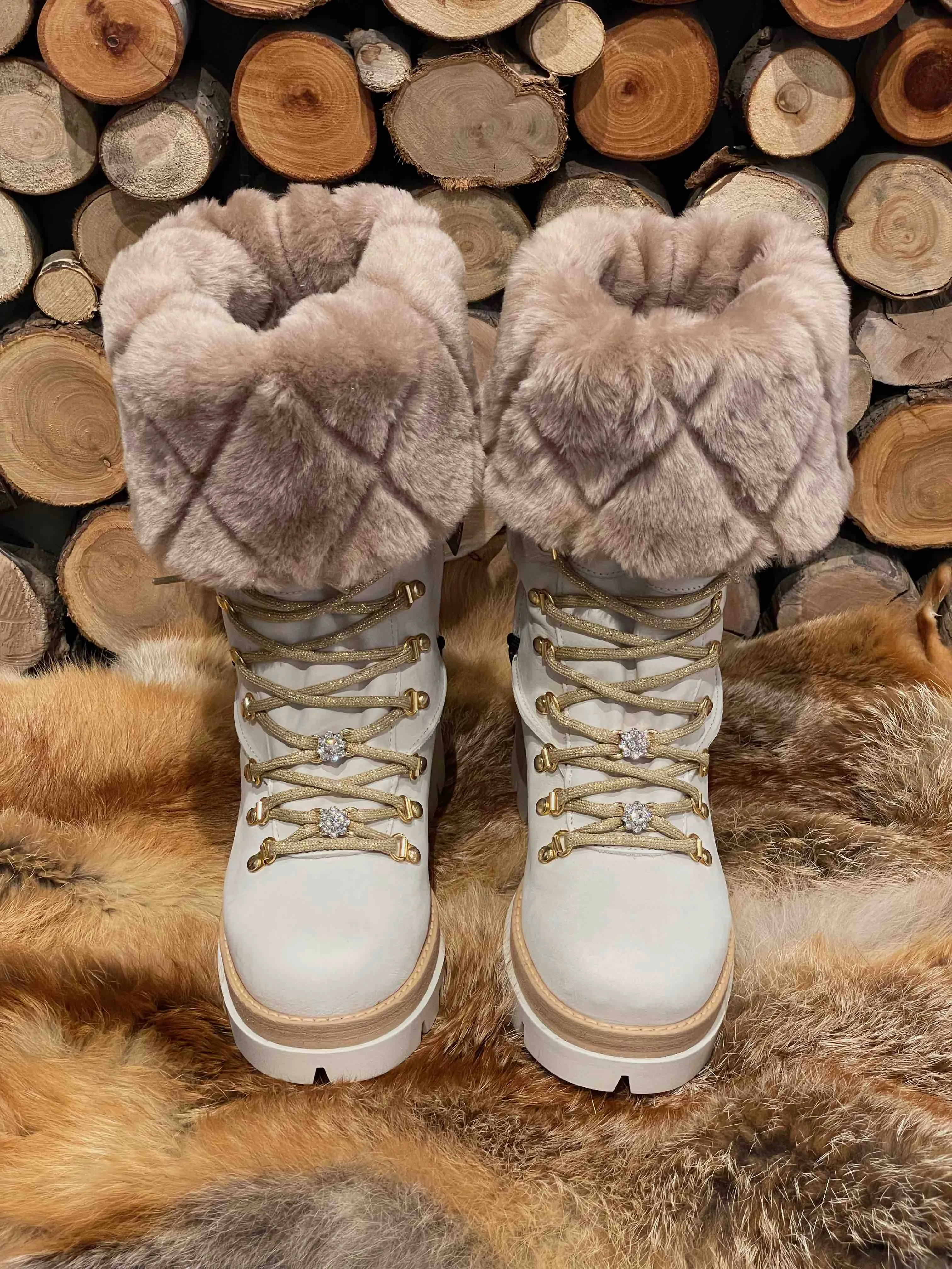 Seicento Lamb Fur Boots