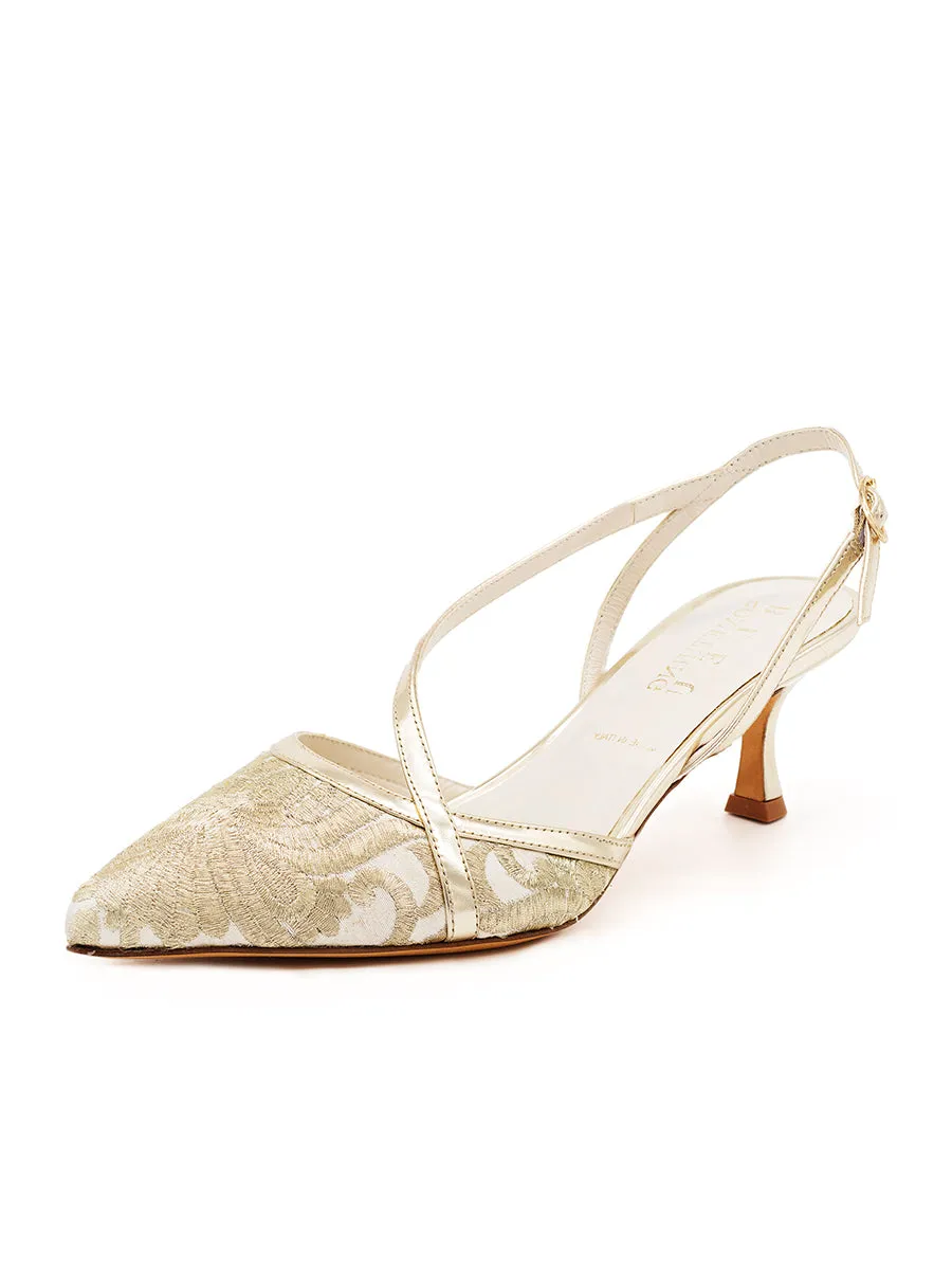 Sevey Kitten Slingback Heel