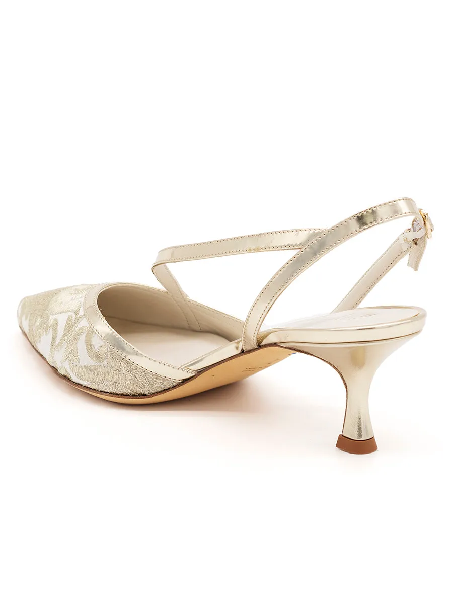 Sevey Kitten Slingback Heel