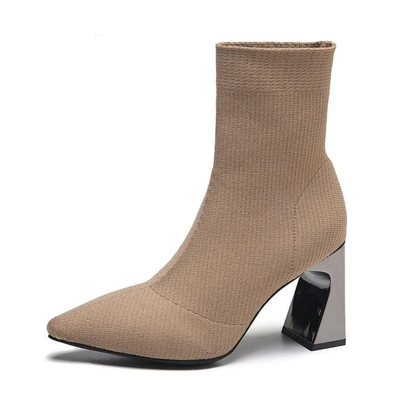 Sock Ankle Boots