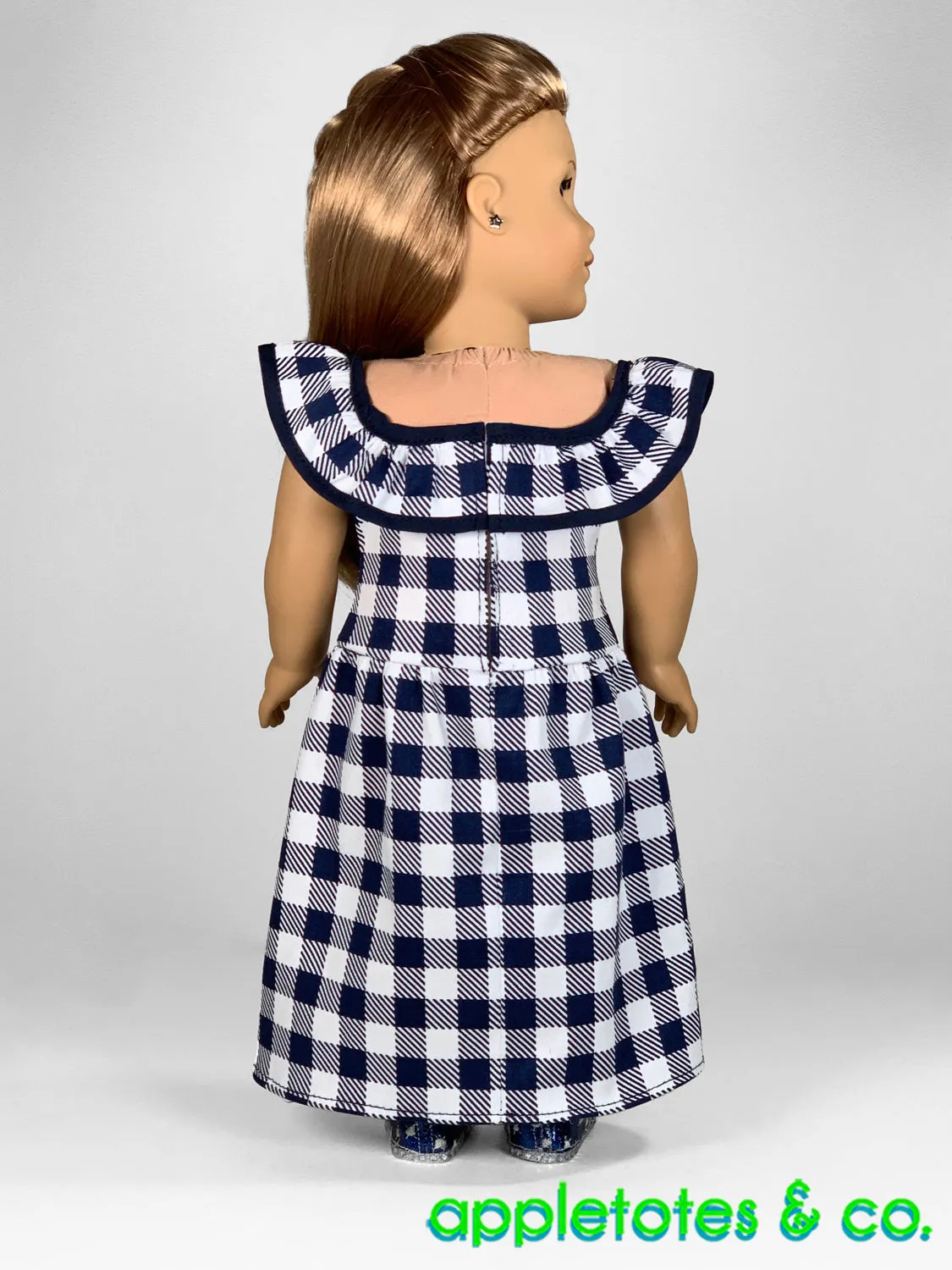 Sonya Dress 18 Inch Doll Sewing Pattern