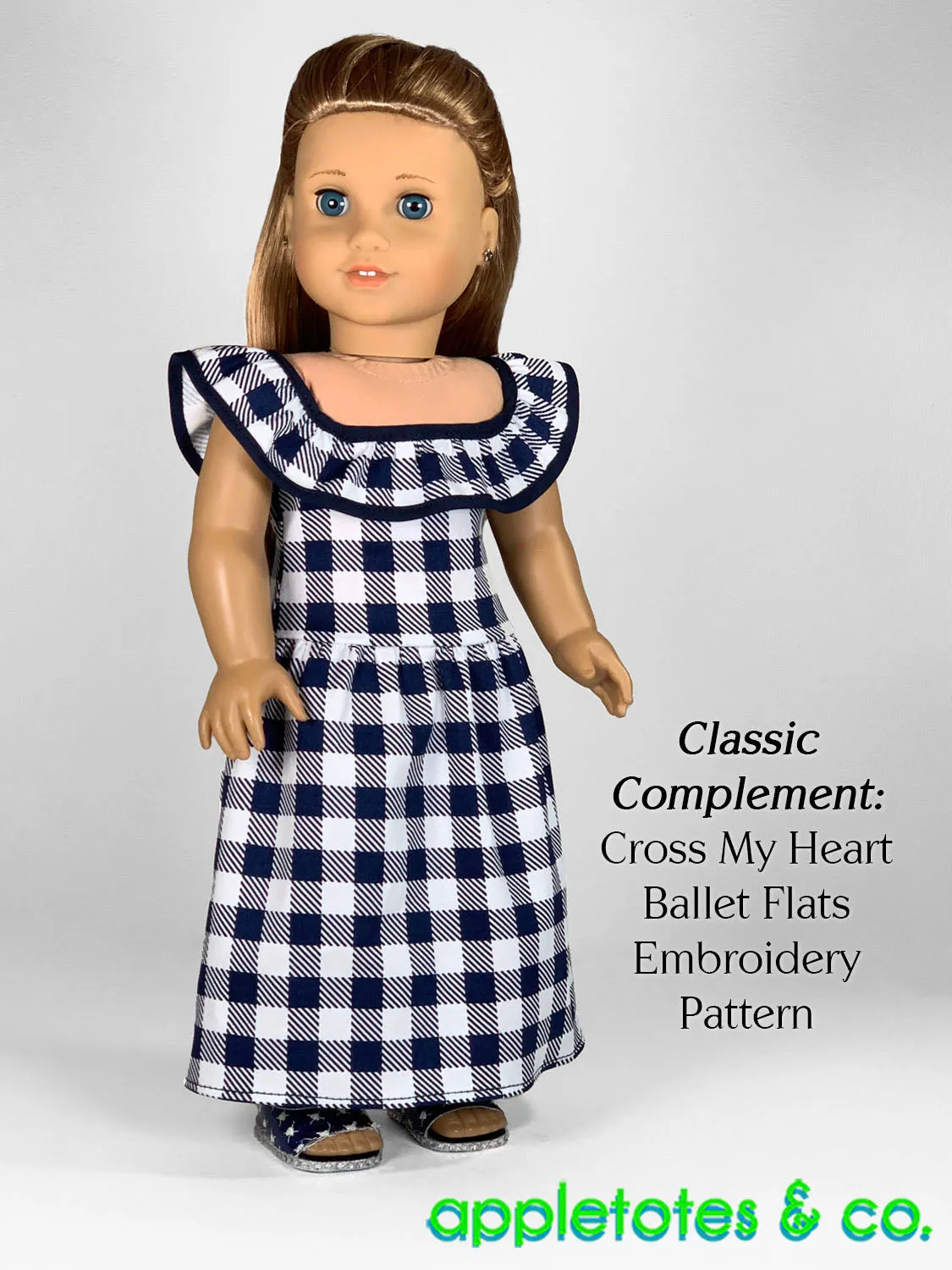 Sonya Dress 18 Inch Doll Sewing Pattern