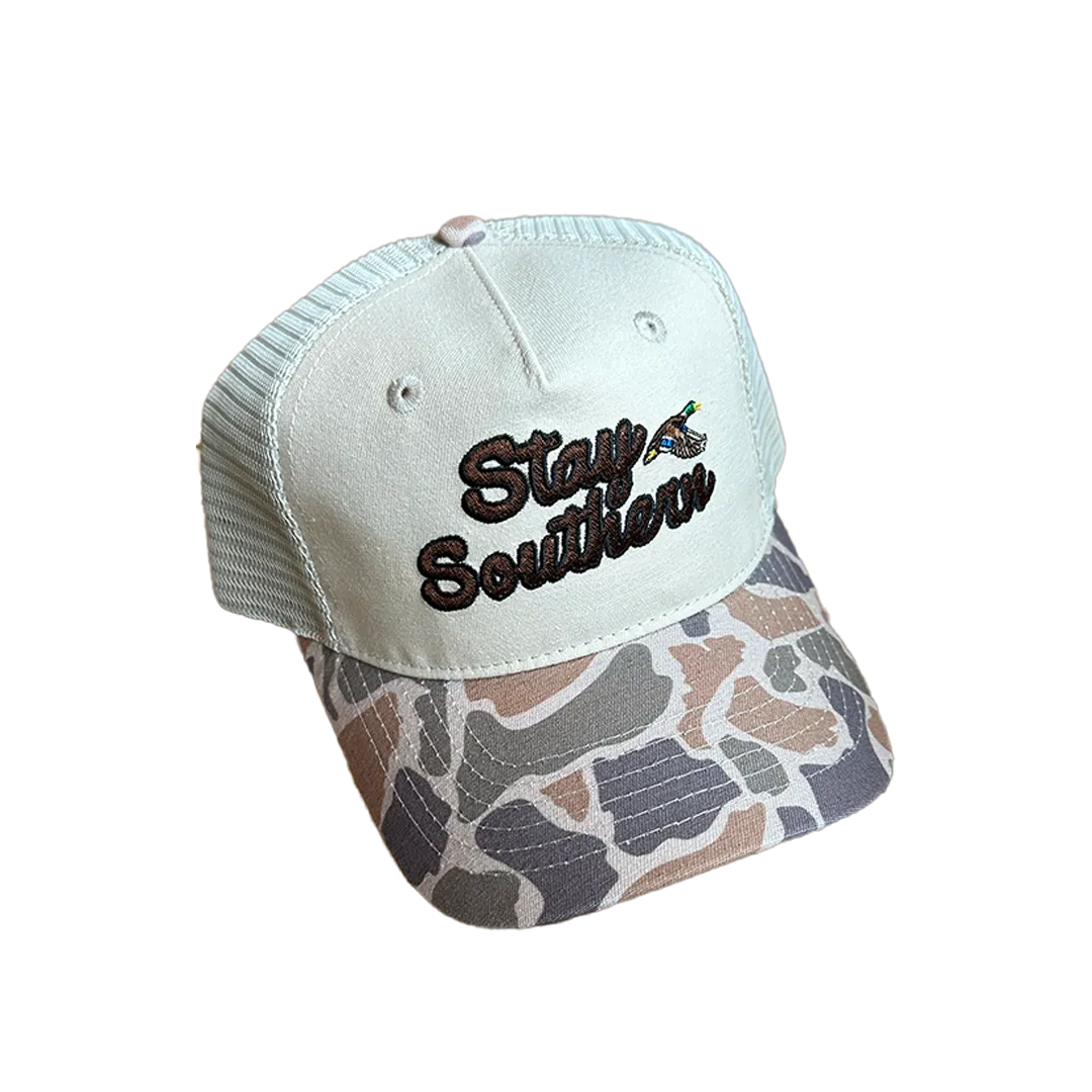 Stay Southern Duck 5 Panel Cotton Hat