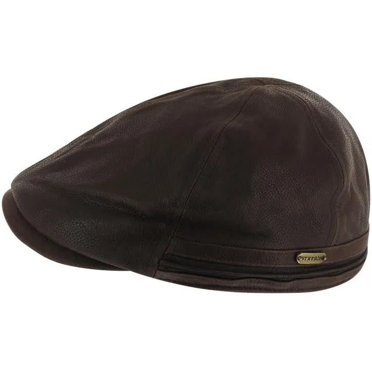 Stetson Duck Cap Cowhide Brown | Buy Stetson Duck Cap Cowhide Brown here | Outnorth