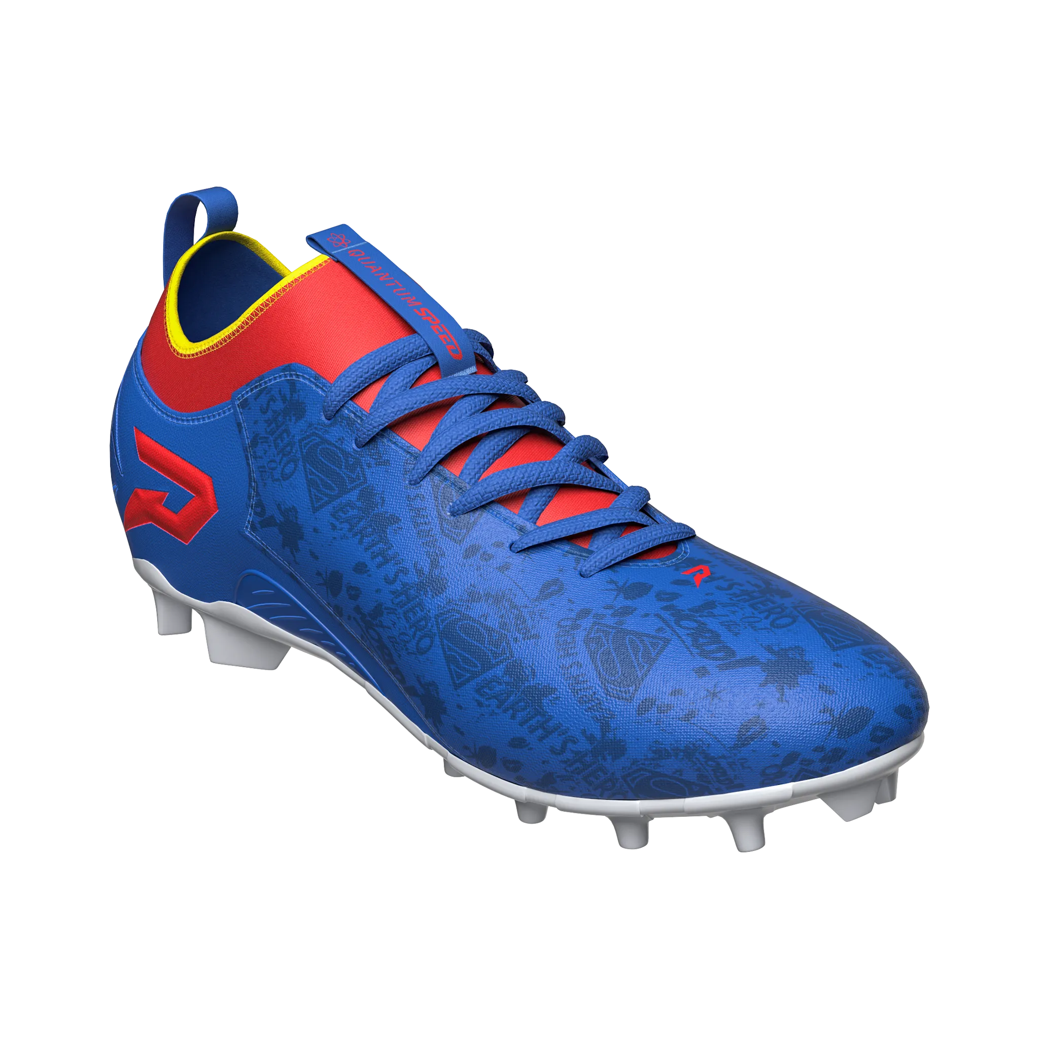 Superman Football Cleats - Quantum Speed by Phenom Elite