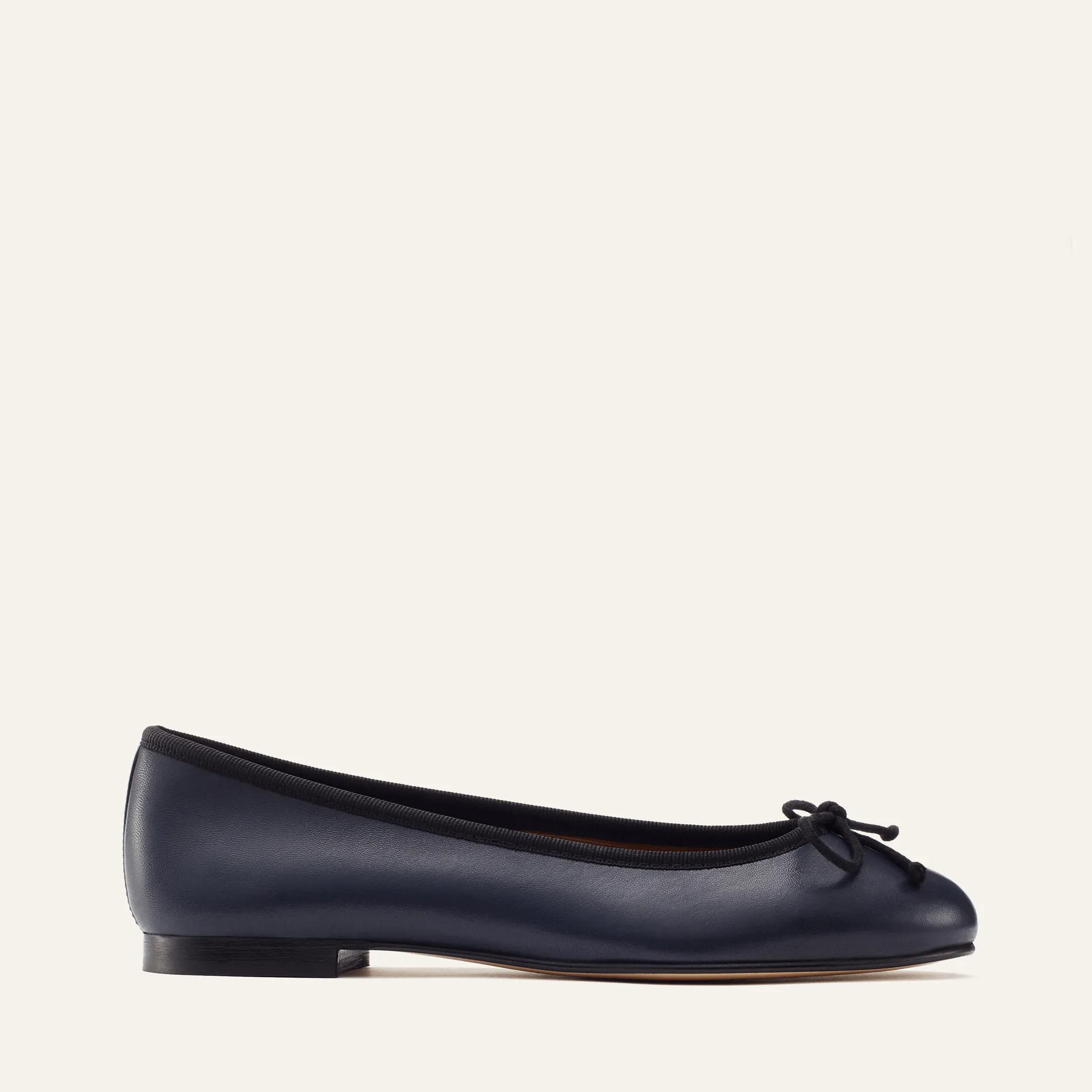 The Demi - Black and Navy Nappa