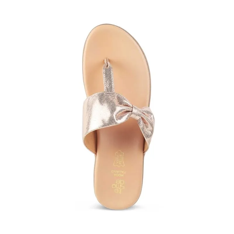 tresmode 240-TOBOW CHAMPAGN SMART CASUAL FLATS EU/36 UK/3