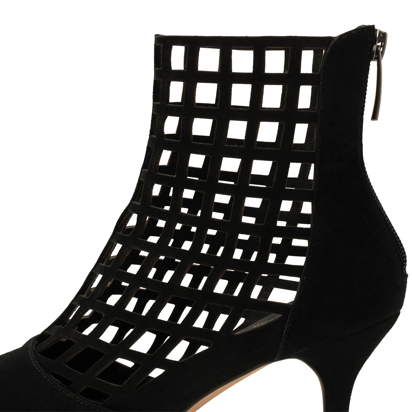 Valentine Laser Bootie - BLACK