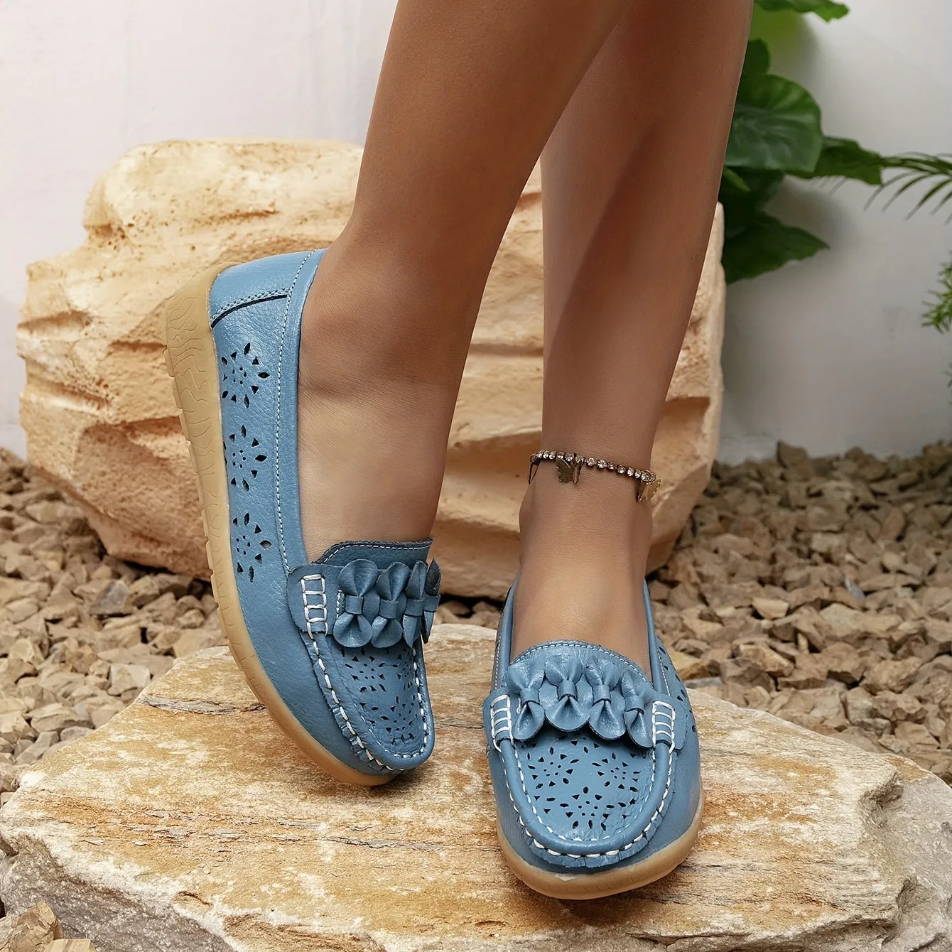 Vanccy Comfortable Casual Loafers Casual Shoes LF48