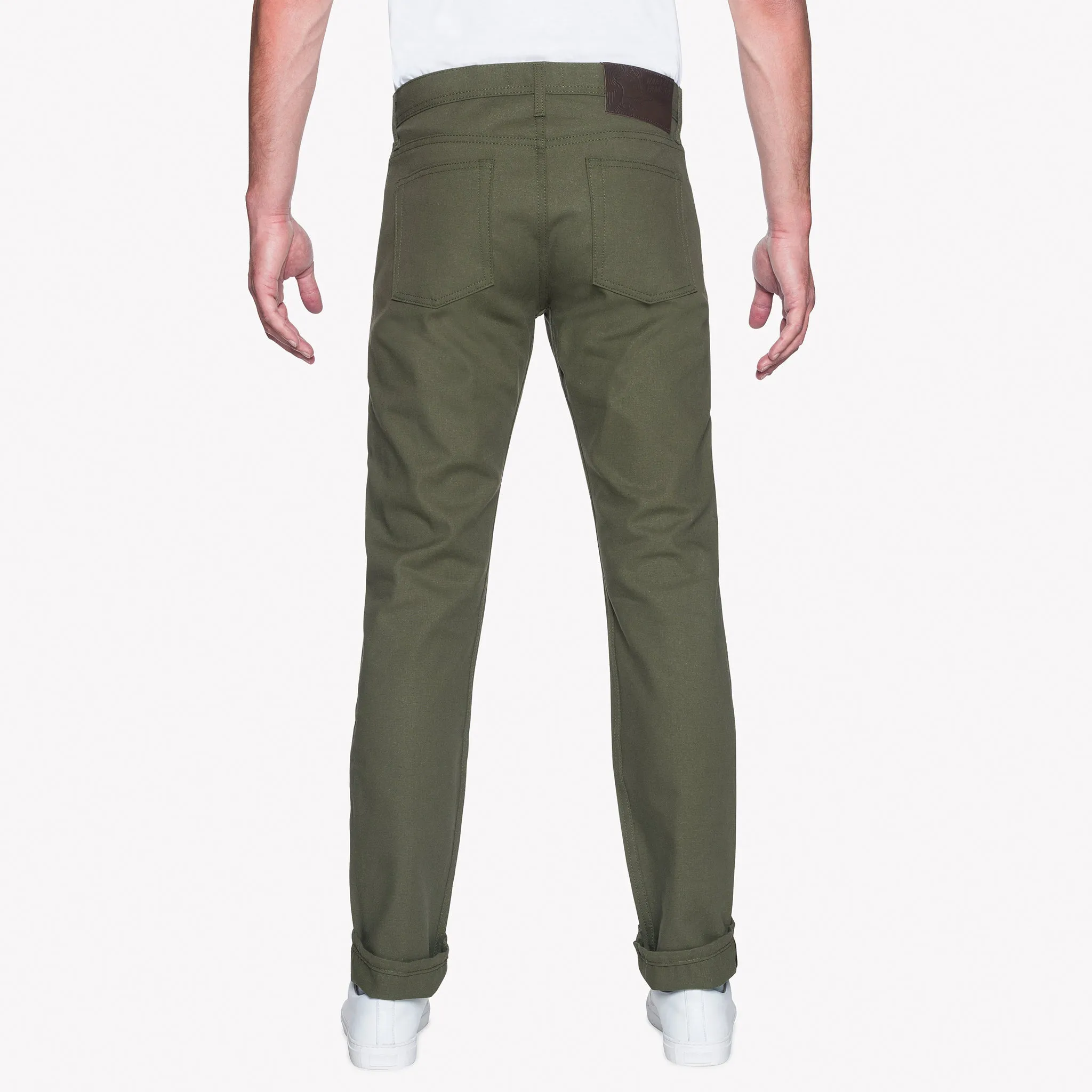 Weird Guy - Army Green Duck Selvedge