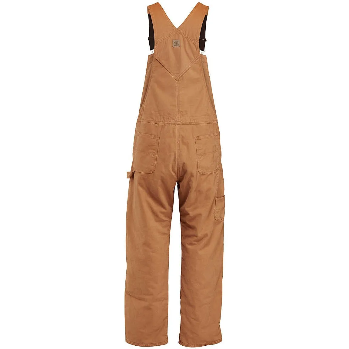 Wolverine Men's Sawmill Duck Insulated Bib - Whiskey - W1204980-253