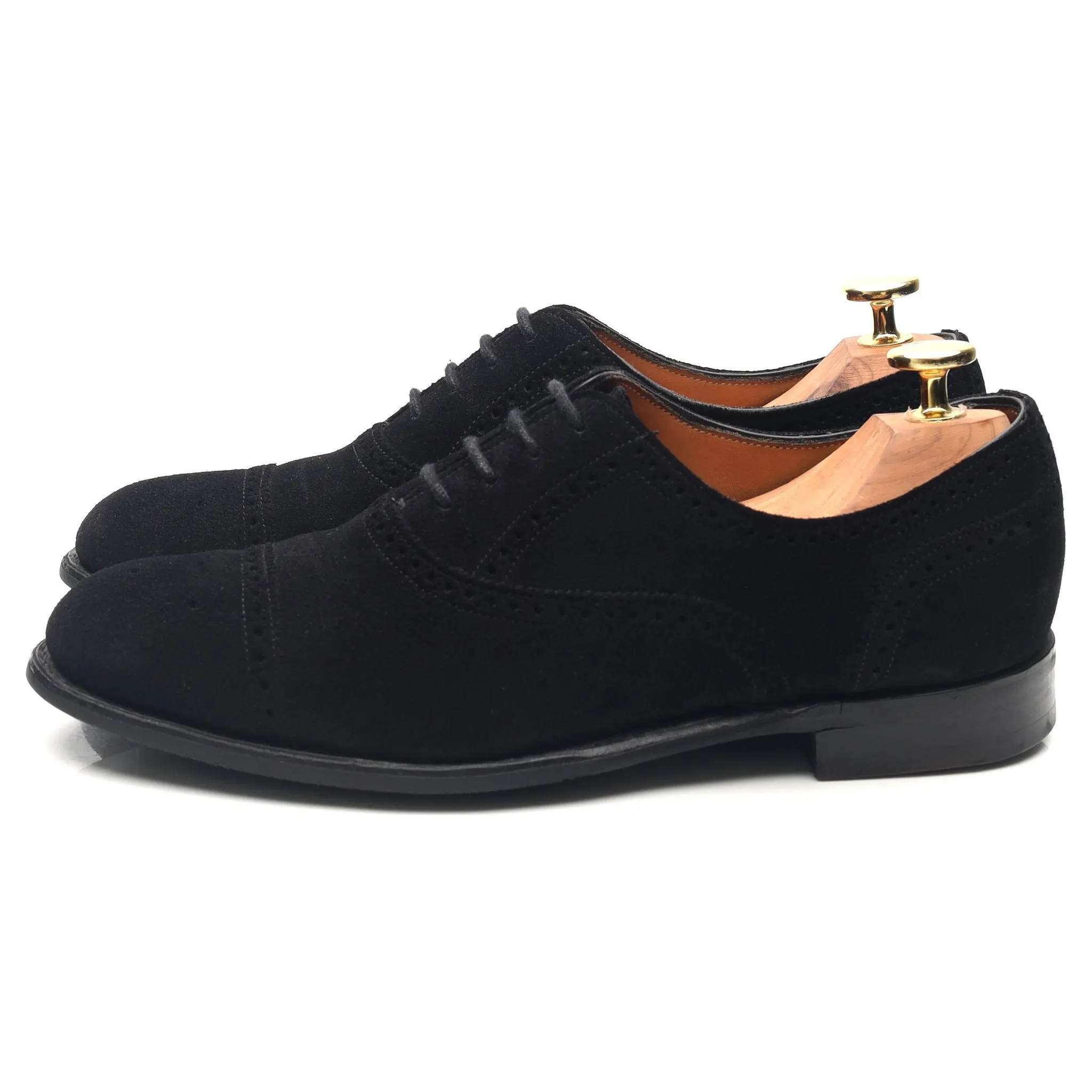 Women's 'Darcey' Black Oxford Brogues UK 4.5 D