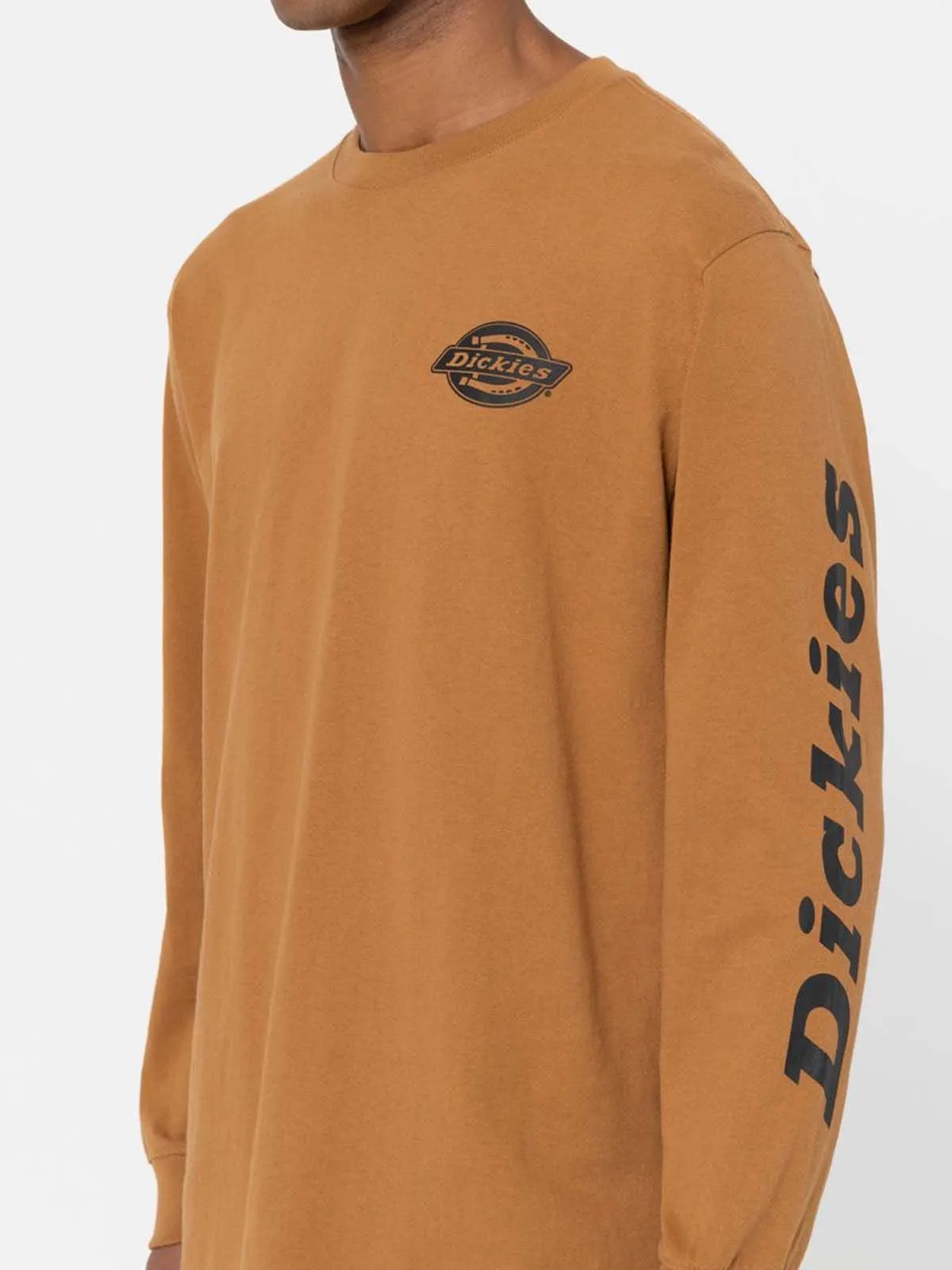 Work&#x20;T-shirt&#x20;Long&#x20;Sleeve&#x20;Logo&#x20;Heavyweight&#x20;-&#x20;Dickies