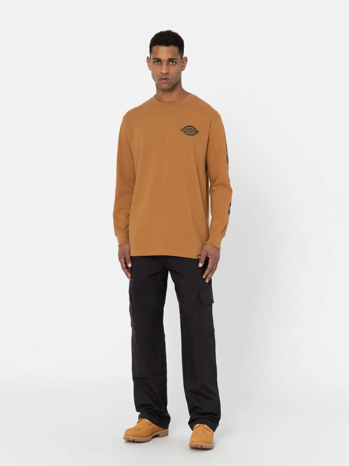 Work&#x20;T-shirt&#x20;Long&#x20;Sleeve&#x20;Logo&#x20;Heavyweight&#x20;-&#x20;Dickies